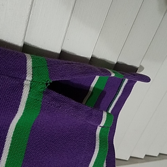 POLO Ralph Lauren Vntg. Stripe Short Sleeve 2 Button Polo Shirt! - Picture 7 of 10